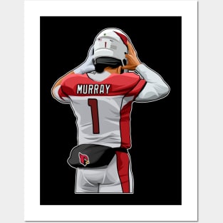 Kyler Murray #1 Puts His Helmet Posters and Art